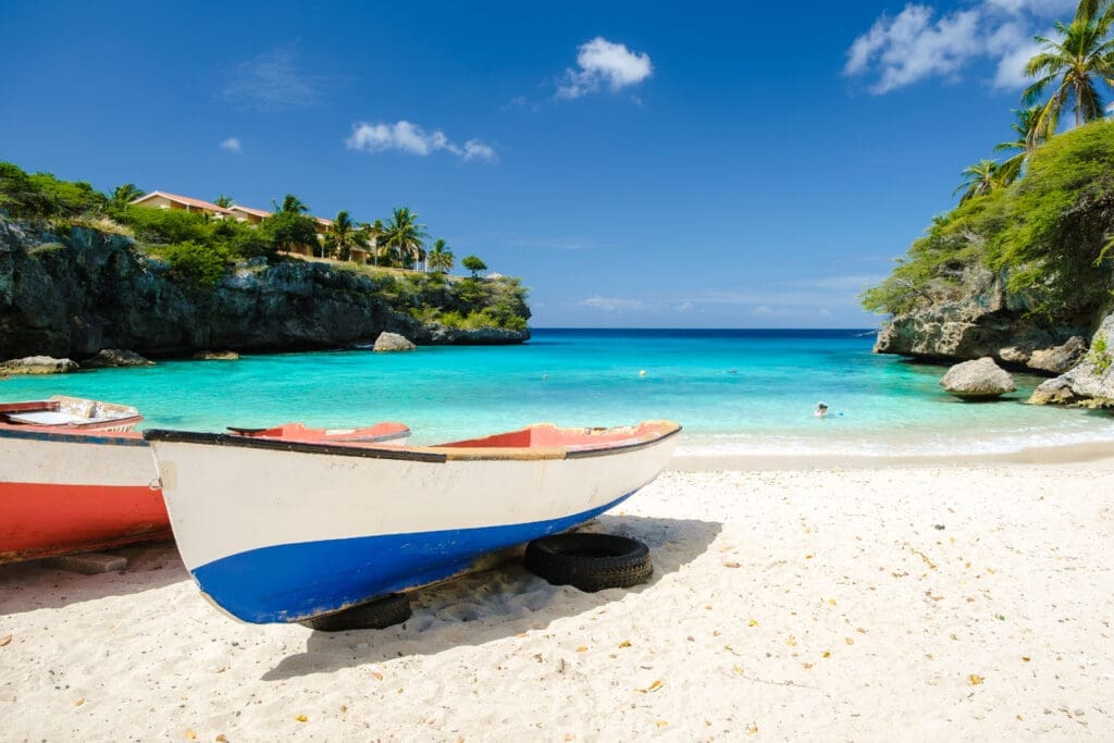 Playa Lagun Beach Cliff Curacao, Lagun Beach Curacao a small island in the Caribbean